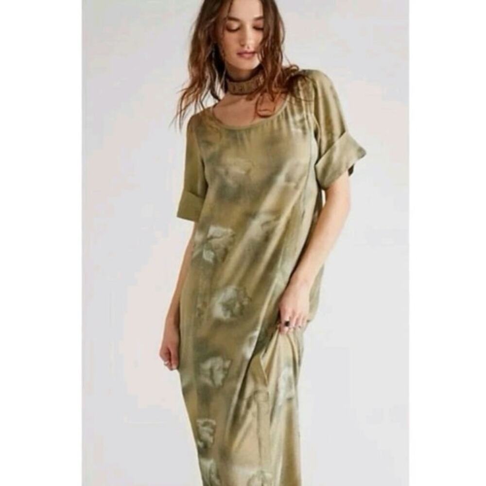 Nicholas K Jaoa Shift Midi Dress Size Small